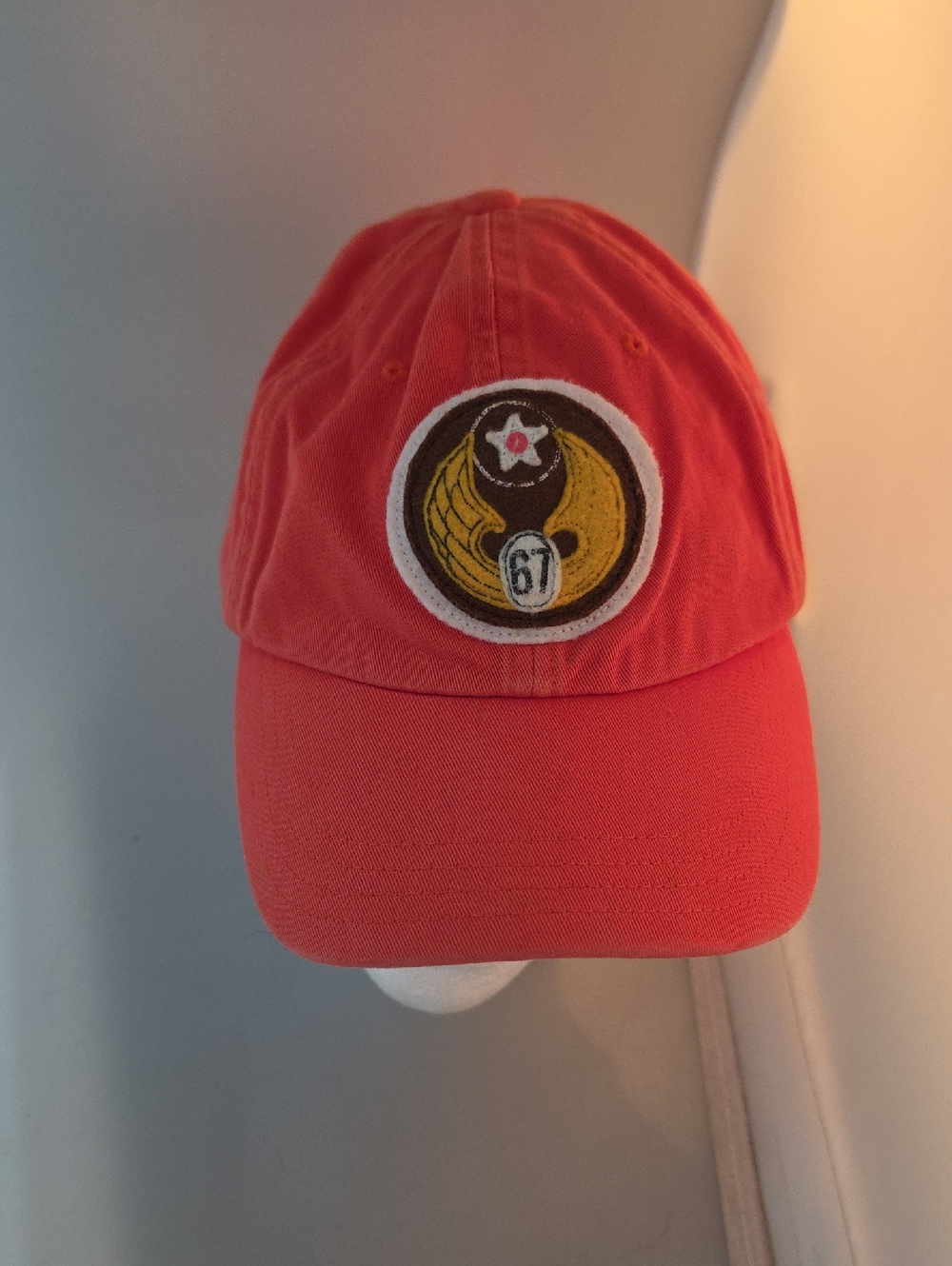Polo by Ralph Lauren Red Patch Baseball Cap